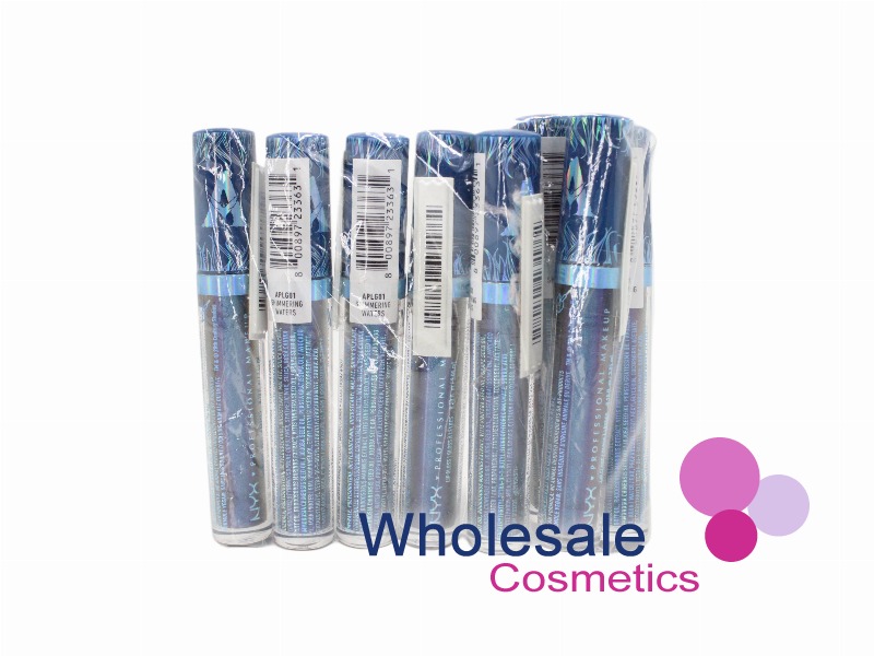 8 x NYX Professional Makeup Avatar Lip Gloss - 01 SHIMMERING WATERS